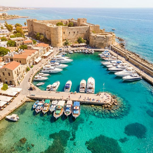 Cyprus Kyrenia Harbour